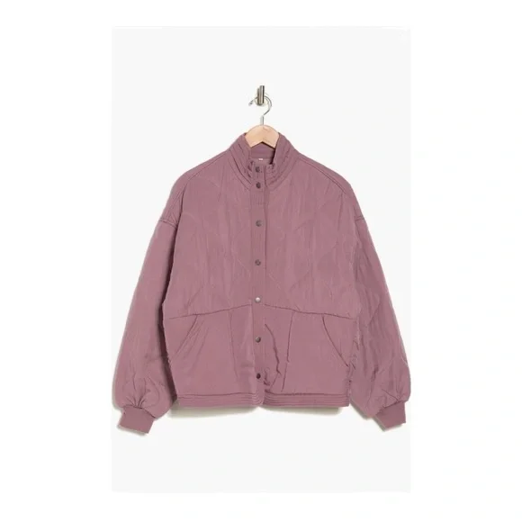 BLANKNYC Quilted Jacket in Wisteria NWT - Picture 2 of 8